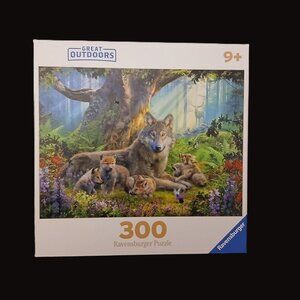Ravensburger Wolves in the Forest Jigsaw Puzzle, 300 pieces
